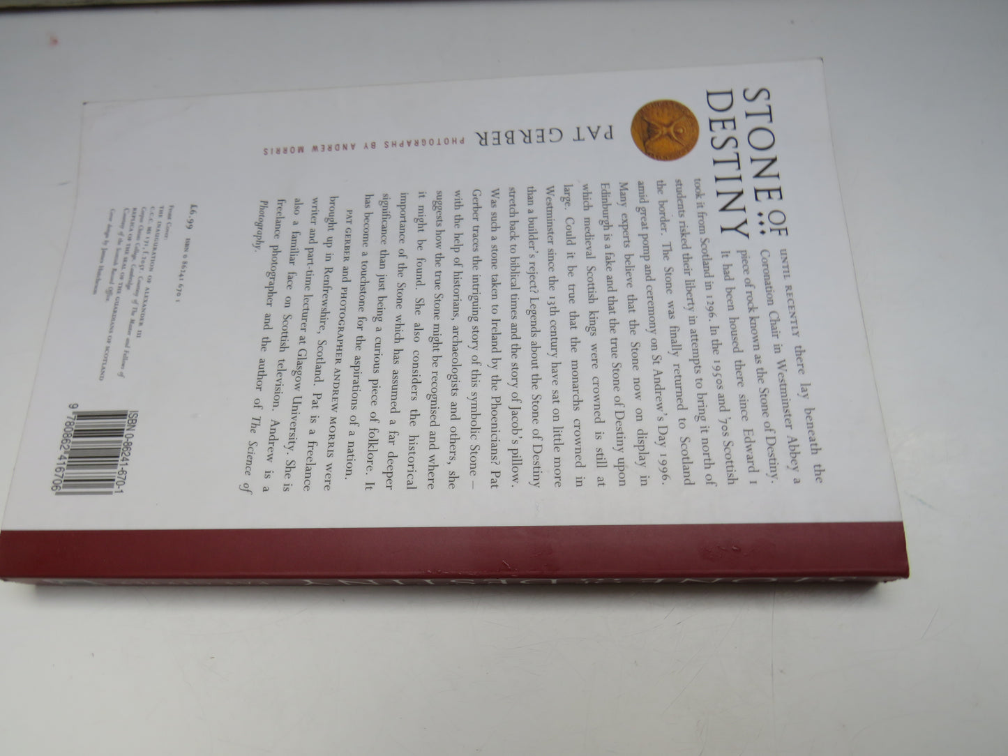 Stone of Destiny By Pat Gerber 1997