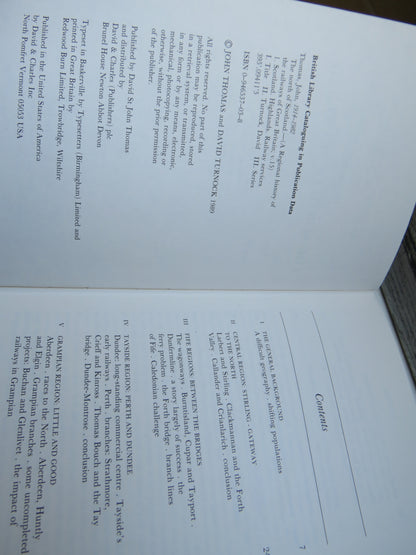 A Regional History of the Railways of Great Britain Volume XV The North of Scotland By John Thomas and David Turnock 1989