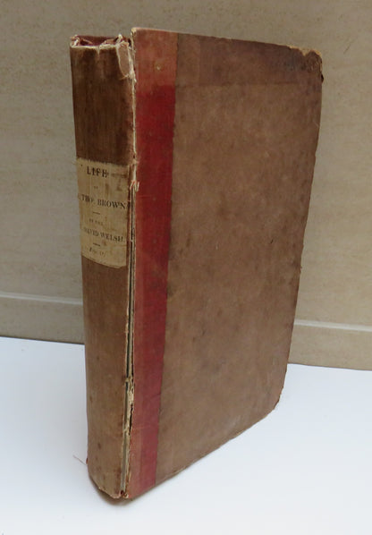 Account of the Life and Writings of Thomas Brown By The Rev. David Welsh 1825 book image 2