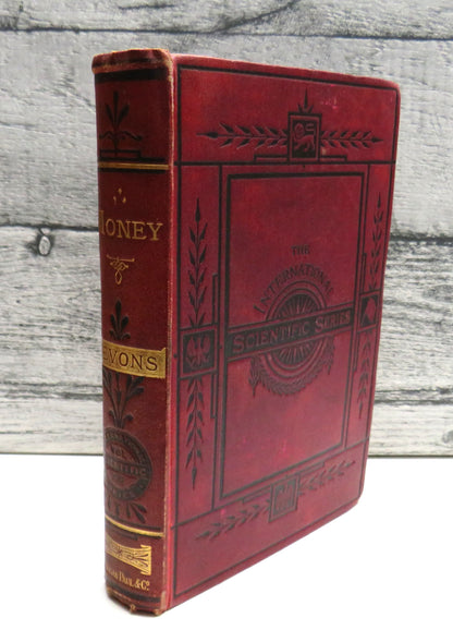 Money and Mechanism of Exchange By W. Stanley Jevons 1878 book front cover