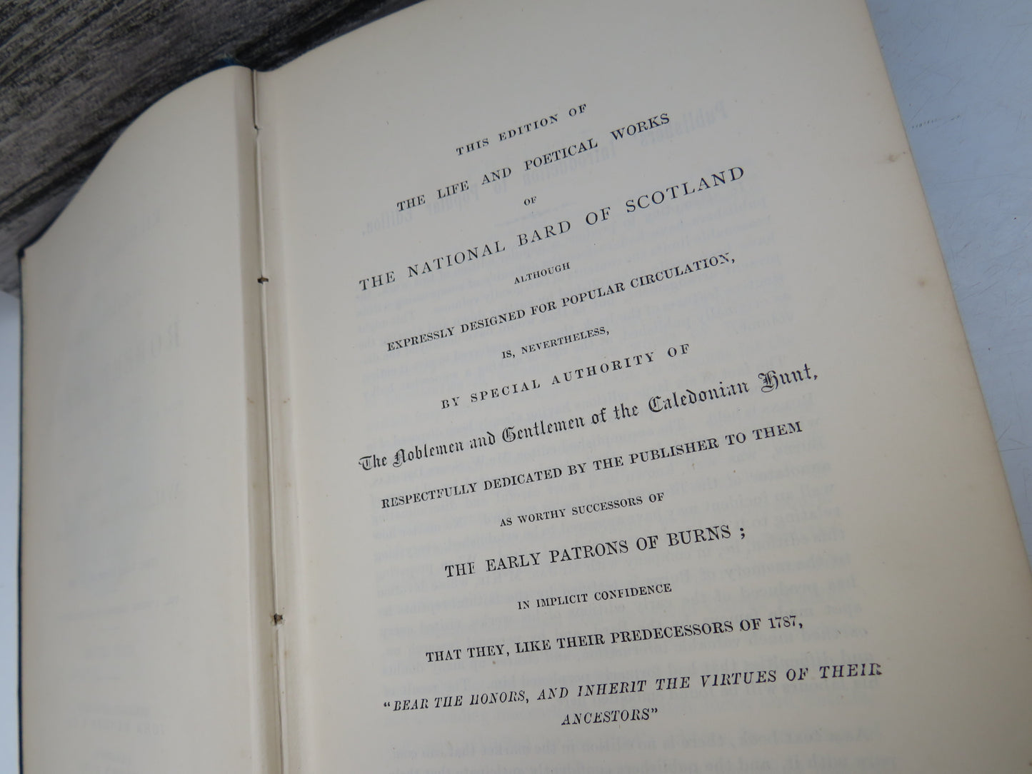The Kilmarnock Edition of the Poetical Works of Robert Burns 1893