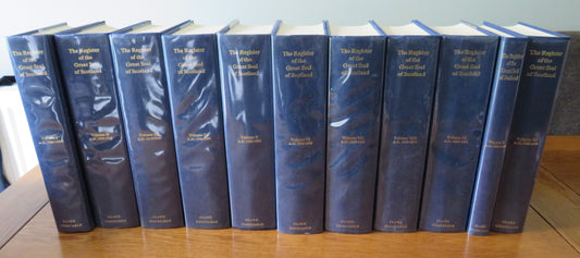 The Register of the Great Seal of Scotland 1306-1668 In 11 Volumes 1984