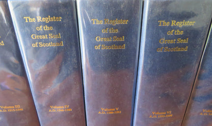 The Register of the Great Seal of Scotland 1306-1668 In 11 Volumes 1984 book image 4