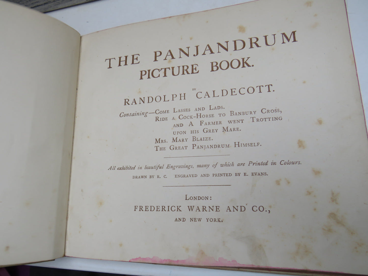 The Panjandrum Picture Book by Randolph Caldecott