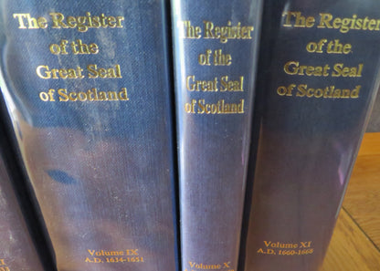 The Register of the Great Seal of Scotland 1306-1668 In 11 Volumes 1984 book image 5
