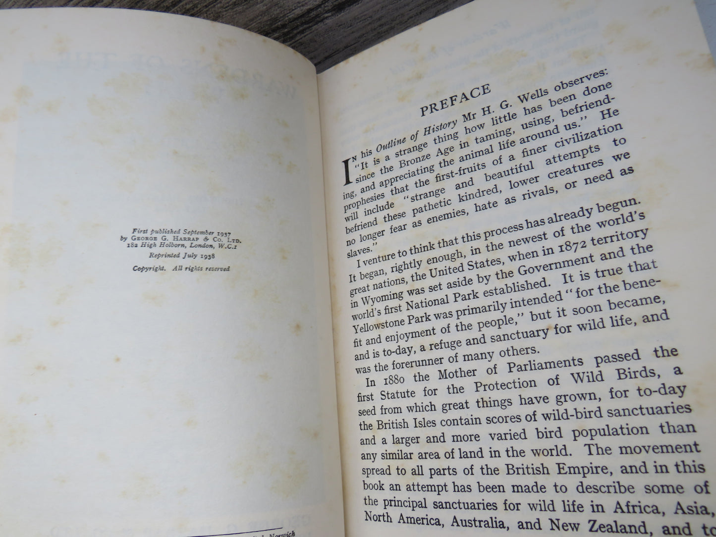 Wardens of the Wild By T.C. Bridges 1938