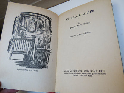At Close Grips By Douglas V. Duff Illustrated By Robert Hodgson 1959 1st Edition book image 3