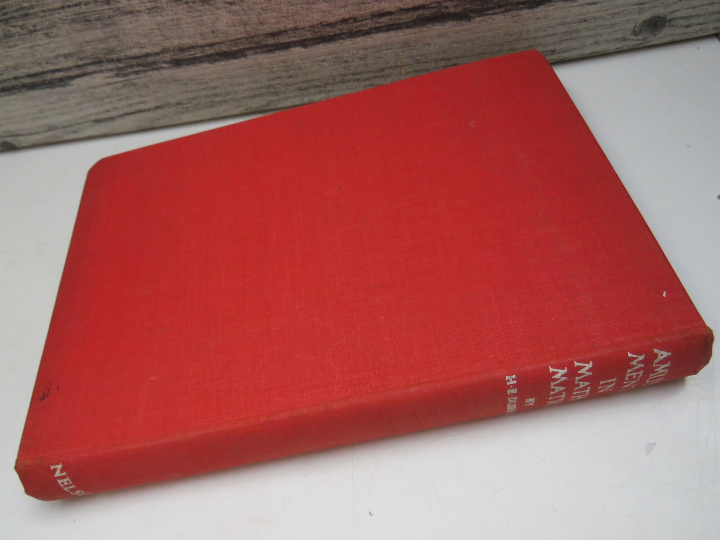 Amusements In Mathematics By Henry Ernest Dudeney 1941