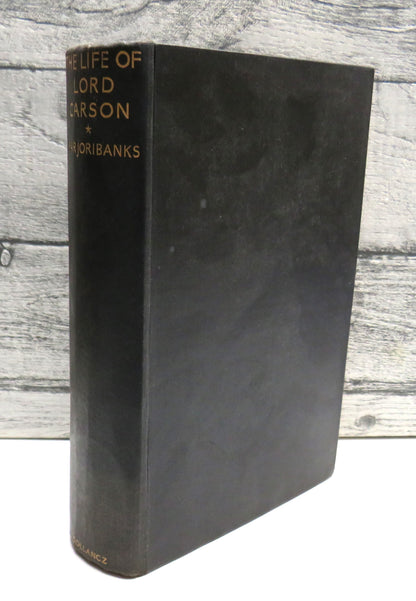 The Life of Lord Carson by Edward Marjoribanks, Volume One, 1932 book front cover