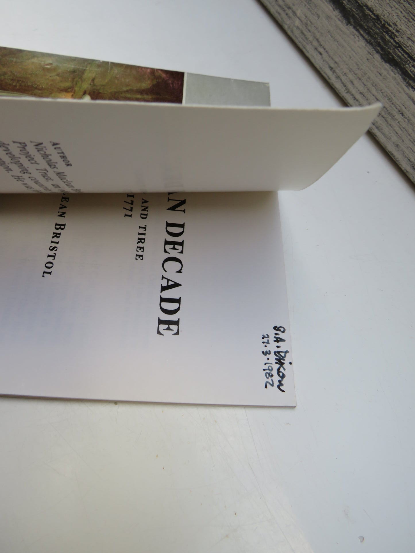 Hebridean Decade Mull, Coll and Tiree 1761-1771 By Nicholas Maclean Bristol 1982