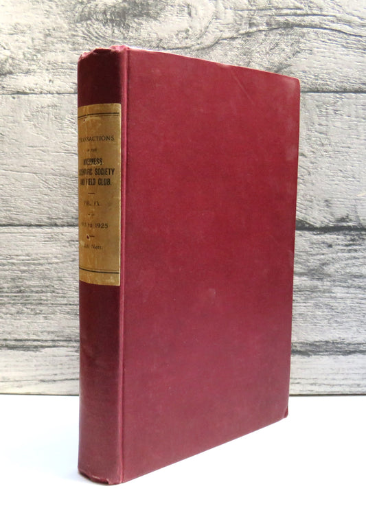 Transactions of the Inverness Scientific Society and Field Club Vol IX 1918-1925