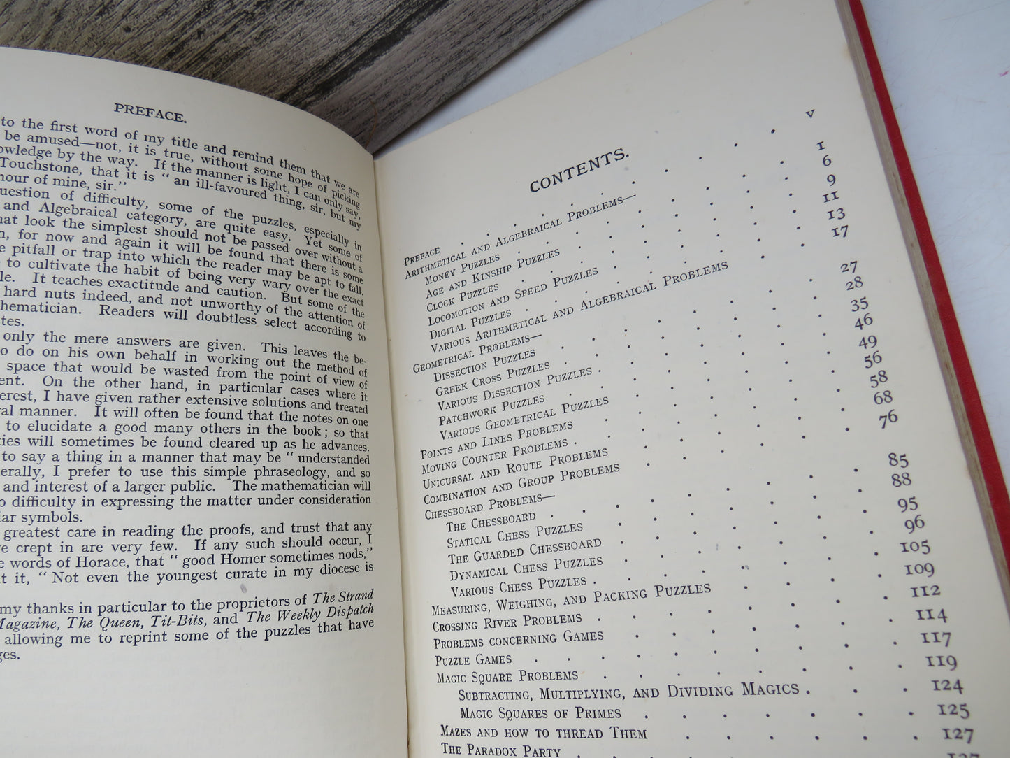 Amusements In Mathematics By Henry Ernest Dudeney 1941