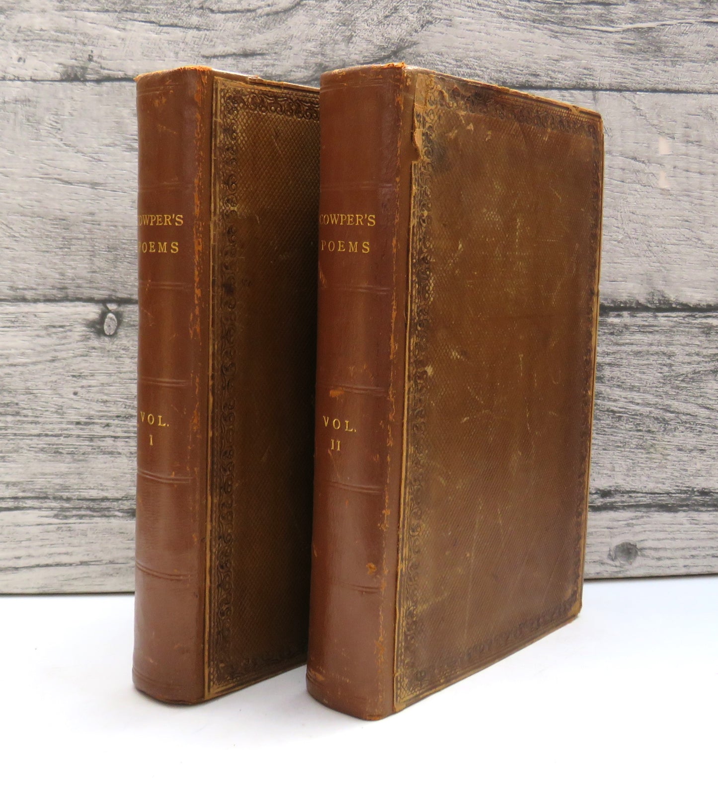 Poems By William Cowper, of the Inner Temple esq In 2 Volumes 1787