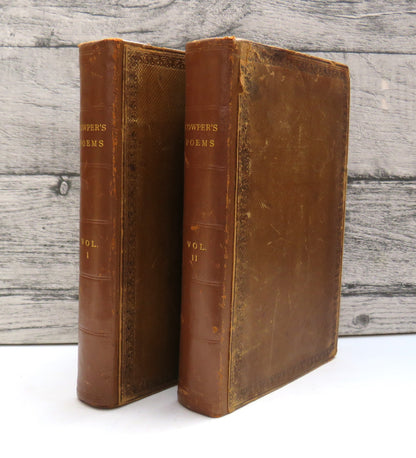 Poems By William Cowper, of the Inner Temple esq In 2 Volumes 1787