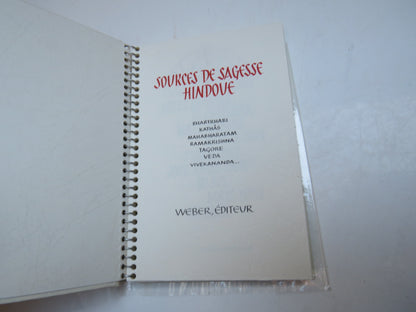 Sources De Sagesse Hindoue, Bhartrhari, Kathas, Mahabharatam, Ramakrishna, Tagore, Deva, Vivekananda book image 3