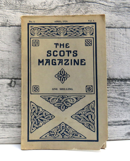 The Scots Magazine Volume 1, No 1 April 1924