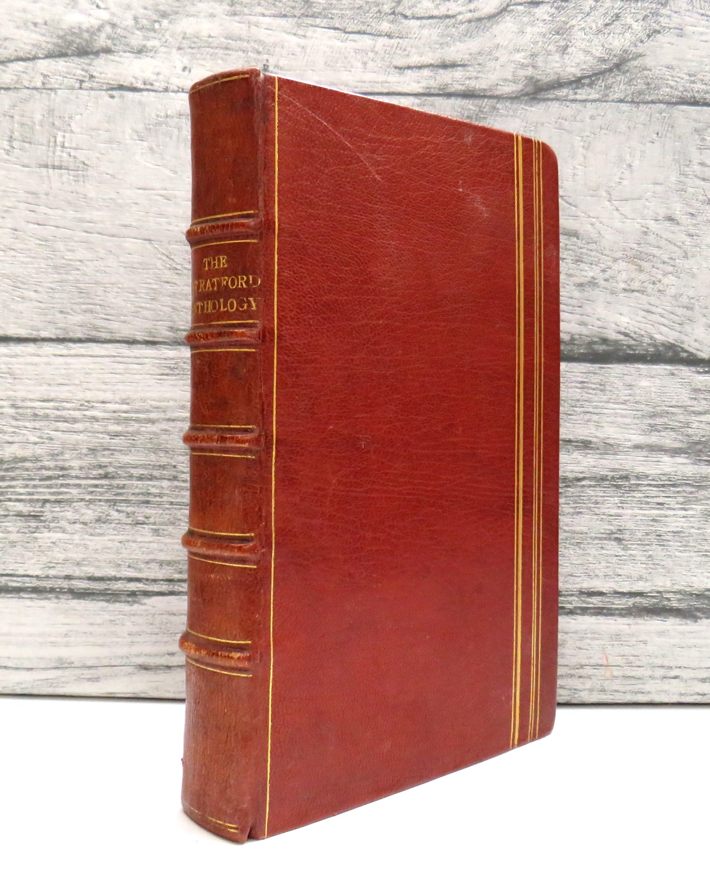 The Stratford Anthology Of Favourite Quotations of Eminent Men and Women Compiled By Ronald Petrie 1929 Nicely Bound