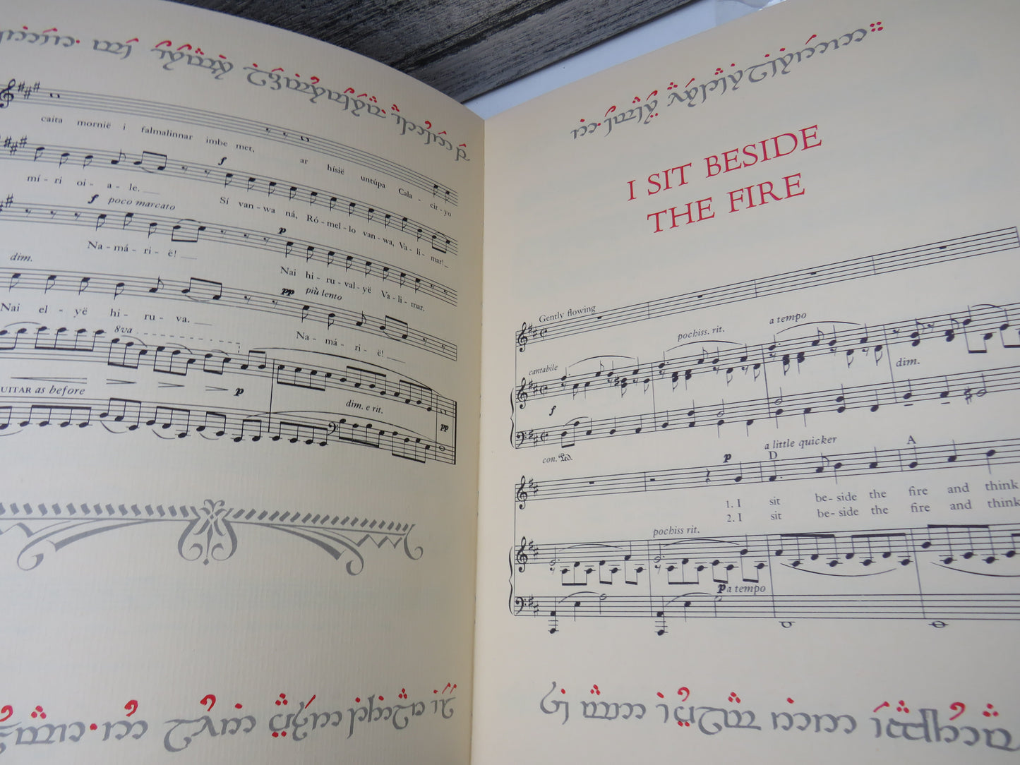 The Road Goes Ever On, A Song Cycle, Poems by J.R.R. Tolkien, Music by Donald Swann, 1972