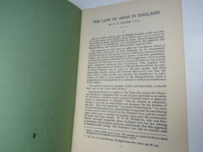 The Law of Arms In England By G.D. Squibb book image 4