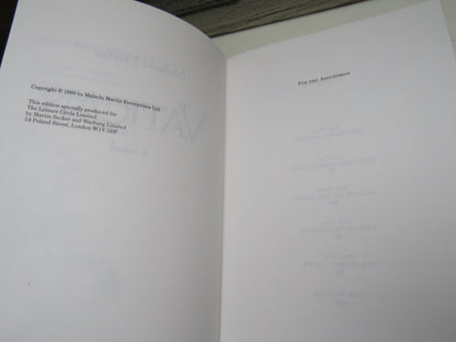 Vatican A Novel By Malachi Martin 1986 1st Edition