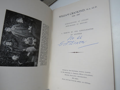 William Cramond 1844-1907 Schoolmaster At Cullen Researcher In History A Tribute By One Schoolmaster book image 4