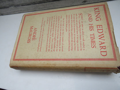 King Edward and His Times by Andre Maurois, 1933 book image 2