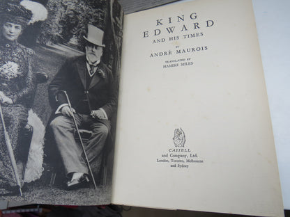 King Edward and His Times by Andre Maurois, 1933 book image 3