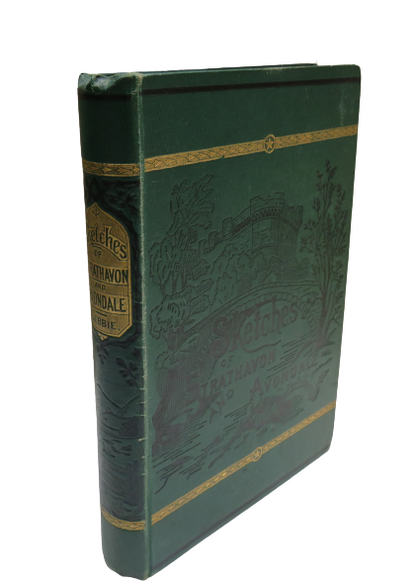 Sketches of The Town of Strathavon and Parish of Avondale By Mary Gebbie 1880 book front cover