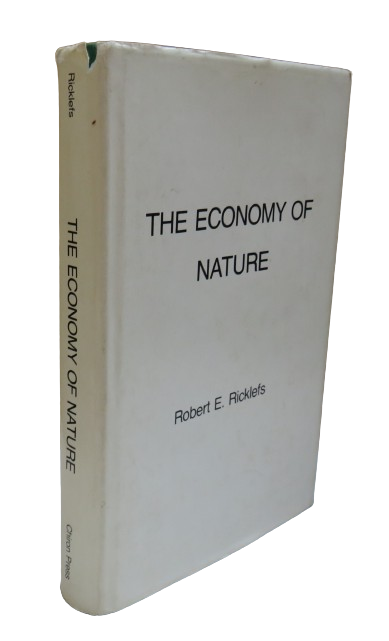 The Economy of Nature A Textbook in Basic Ecology By Robert E. Ricklefs 1981 book front cover
