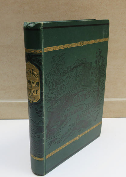 Sketches of The Town of Strathavon and Parish of Avondale By Mary Gebbie 1880 book image 2