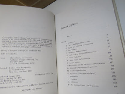 The Economy of Nature A Textbook in Basic Ecology By Robert E. Ricklefs 1981 book image 6
