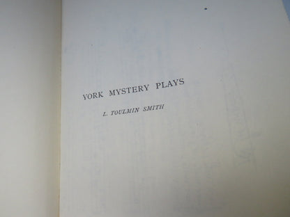 York Plays The Plays Performed By The Crafts or Mysteries of York On The Day of Corpus Christi In Th book image 4