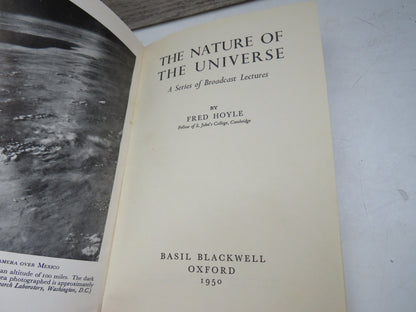 The Nature Of The Universe A Series of Broadcast Lectures By Fred Hoyle 1950