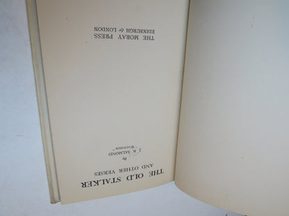 The Old Stalker and Other Verses By J. B. Salmond 1936 1st Edition book image 5