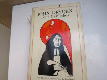 John Dryden Four Comedies and Four Tragedies Set Edited by L. A. Beaurline and Fredson Bowers, 1967 book image 6