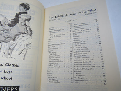 The Edinburgh Academy Chronicle December 1966
