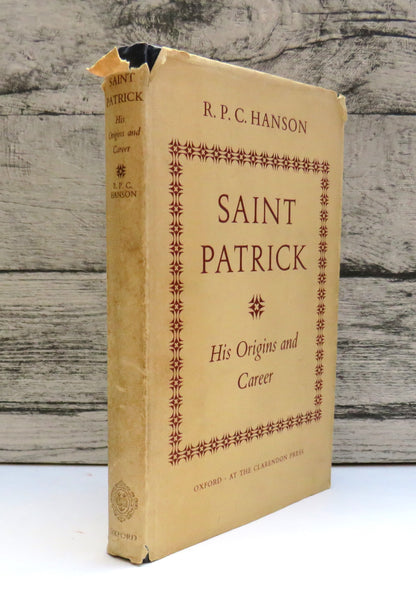 Saint Patrick His Origins and Career By R. P. C. Hanson 1968 book front cover
