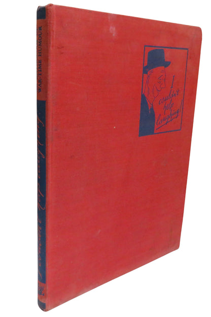 I Couldn't Help Laughing An Anthology Of War-Time Humour Edited By D. B. Wyndham Lewis 1944 book front cover