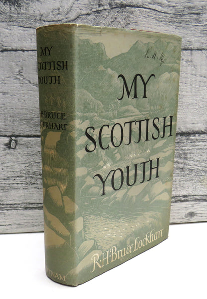 My Scottish Youth by R. H. Bruce Lockhart, 1937 book front cover