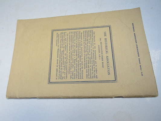 Common Errors In Scottish History General Series G 32 1956