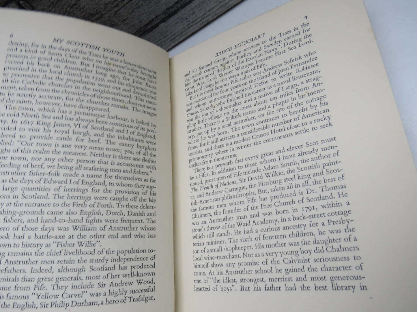 My Scottish Youth by R. H. Bruce Lockhart, 1937