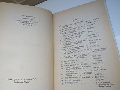 Orion (4) Edited by Denys Kilham Roberts, 1947 book image 6