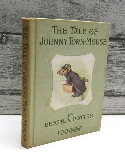 The Tale of Johnny Town-Mouse by Beatrix Potter, 1918 book front cover