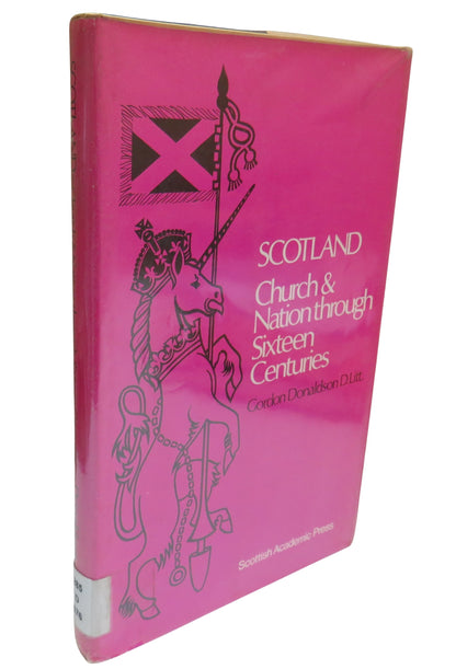 Scotland Church and Nation Through Sixteen Centuries By Gordon Donaldson 1972 book front cover