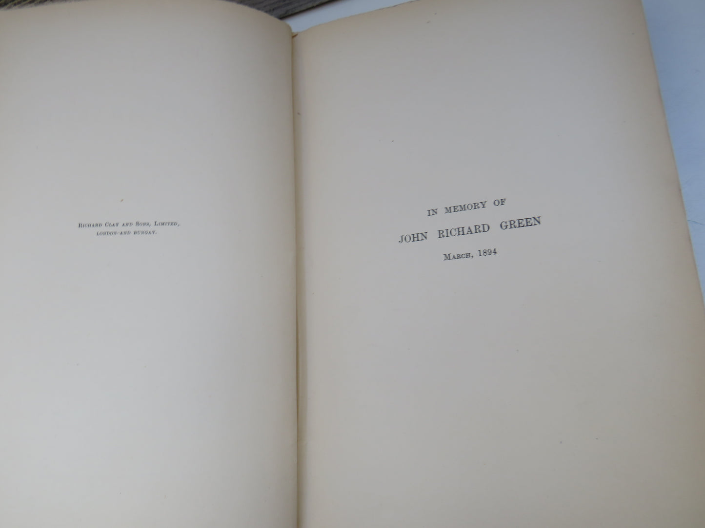 Town Life In The Fifteenth Century By Mrs J.R. Green 1894