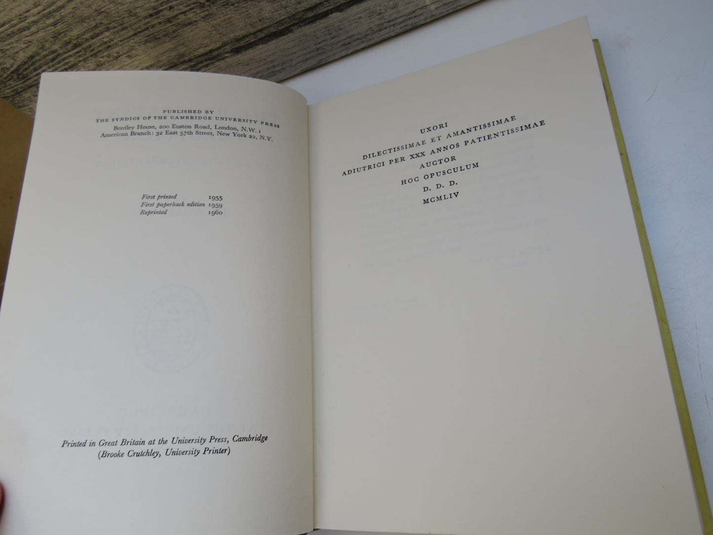 The Protestant Tradition An Essay In Interpretation By J.S. Whale 1960