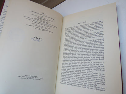 A Bibliography of Works Relating To Scotland 1916-1950 P.D. Hancock Part 1 1959 book image 5
