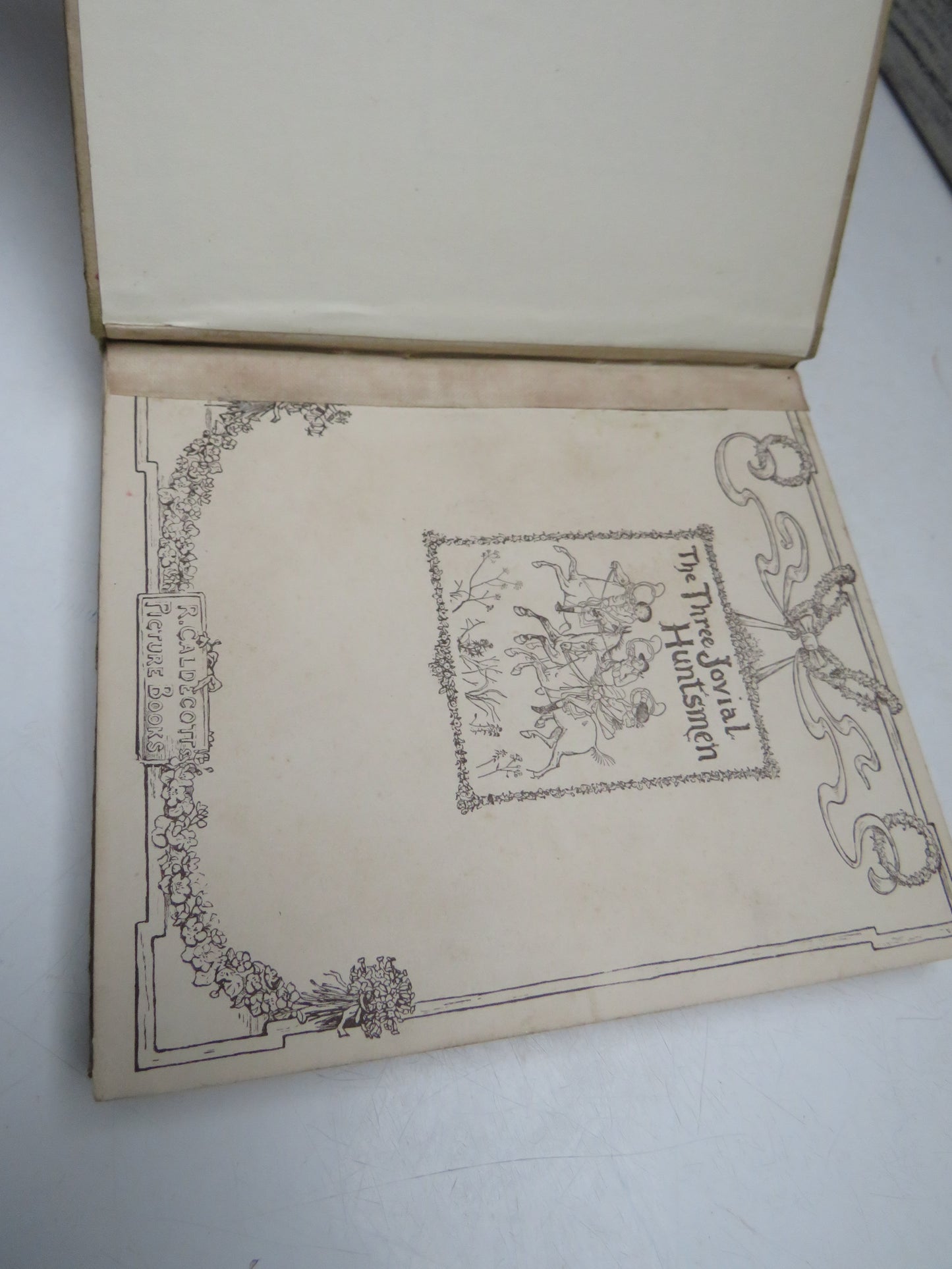 R. Caldecott's Picture Book No. 1, containing The Diverting History of John Gilpin, The Three Jovial Huntsmen, and An Elegy on the Death of a Mad Dog