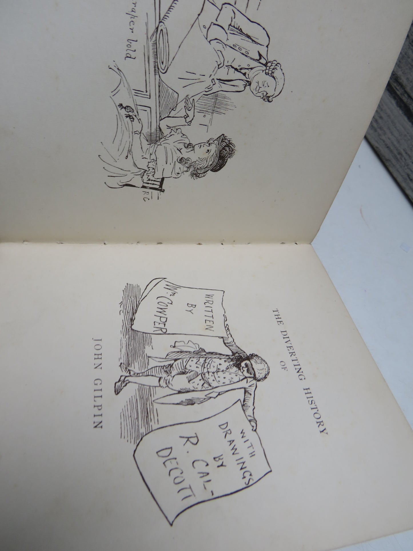 R. Caldecott's Picture Book No. 1, containing The Diverting History of John Gilpin, The Three Jovial Huntsmen, and An Elegy on the Death of a Mad Dog