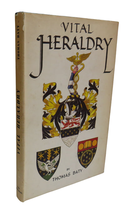Vital Heraldry By Thomas Baty 1962 book front cover